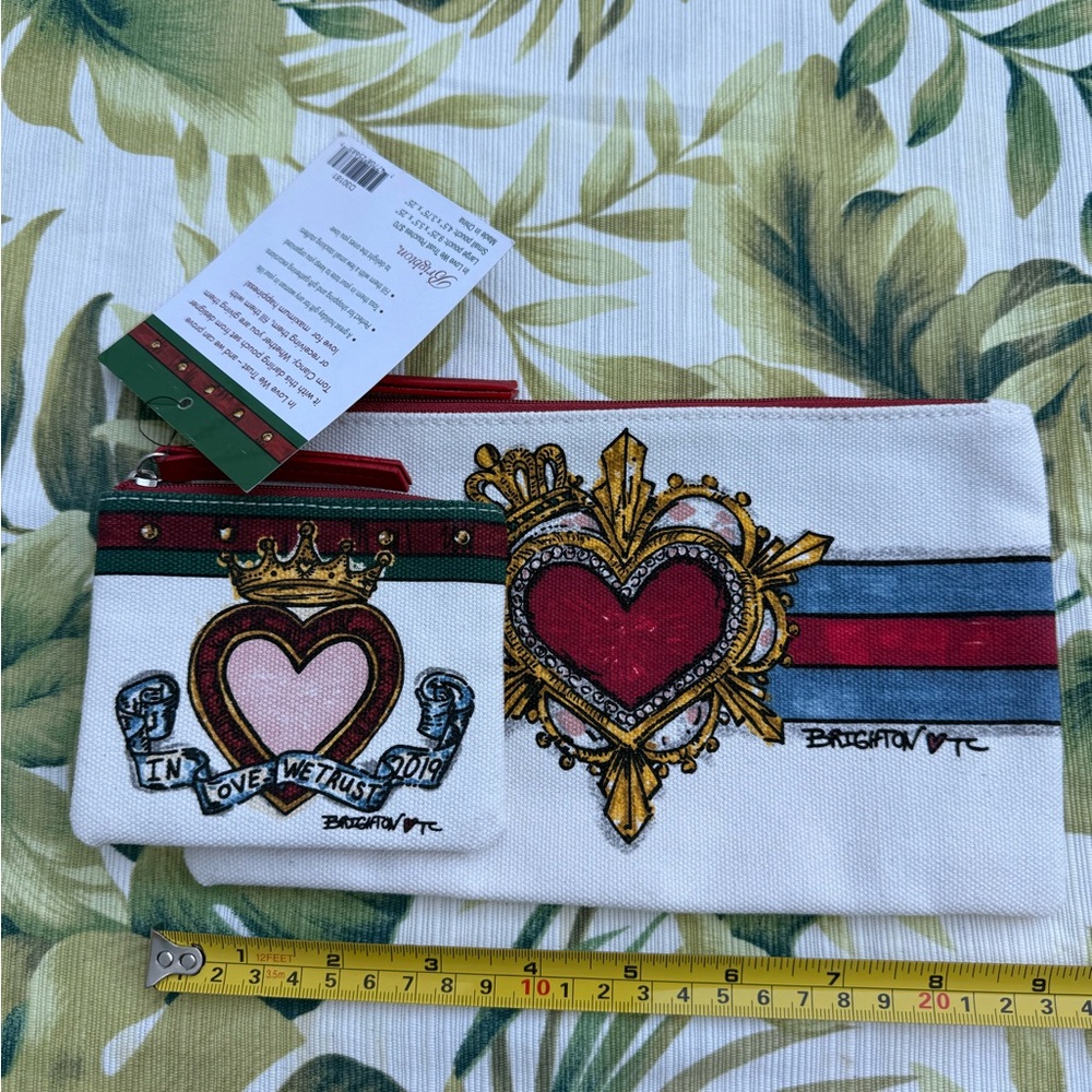 Brighton Heart Design Pouch Set - Picture 5 of 7